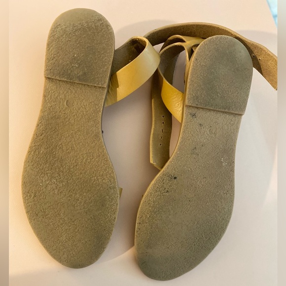 Madewell Tan Leather Sandals - Picture 4 of 4